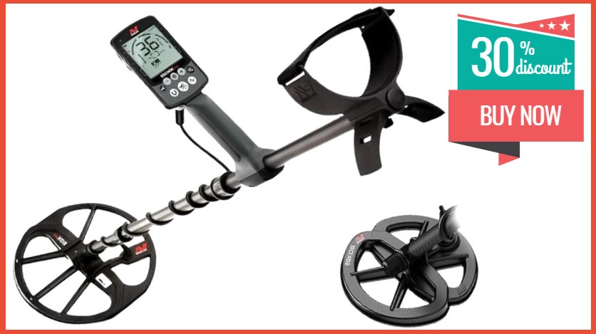 MINELAB Metal Detector Bundle for Adults with Equinox 800 and EQX 6 Coil