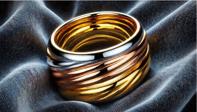 Mixed metal rings