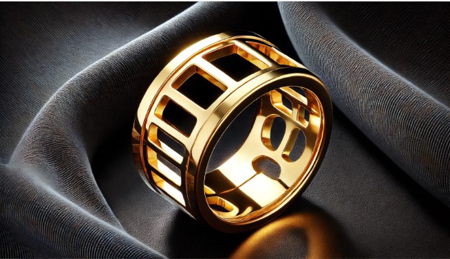 Negative space rings