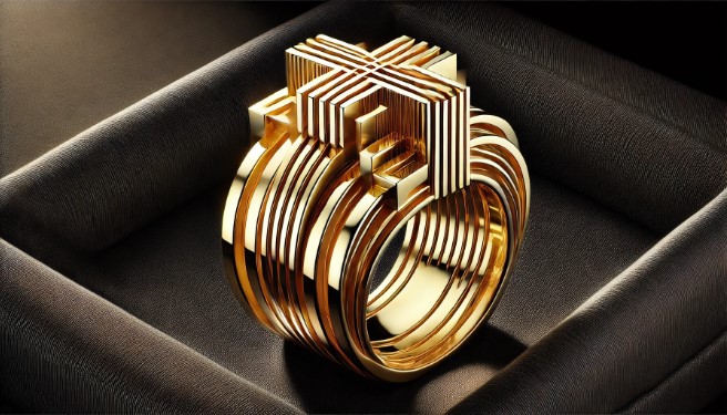 Sculptural rings 